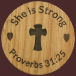 Women Supporting Women Prayer Token - She is Strong